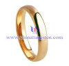 Tungsten Gold Plated Ring