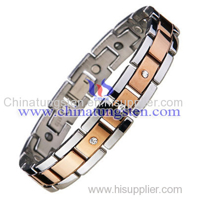 Tungsten Gold Wrist Chain