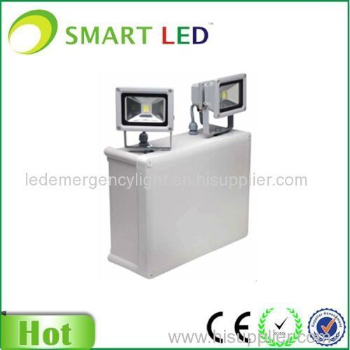 ip65 two heads 2 x 10w cob led emergency light