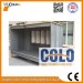 powder coating Booth with four filters