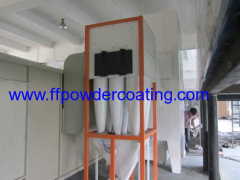 Electrostatic Powder Coating Spray Booth with Multi Cyclone
