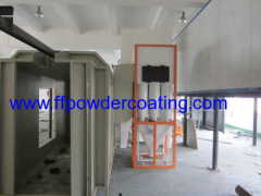 Electrostatic Powder Coating Spray Booth with Multi Cyclone