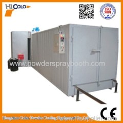 Powder Coating Curing Oven with trolley