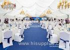Clear Span Luxury Wedding Tents Rental 6m x 12m Fire Resistant