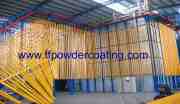 vertical Aluminum profile powder coating line