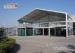 Custom Made A Shape Double Decker Tent Thermo Roof With Clear Span