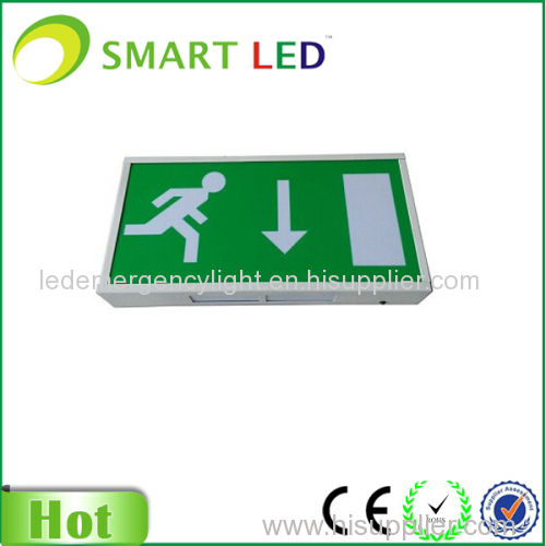 Exit Sign Box Illuminated