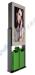 66" 76" stainless steel floor stand network outdoor IP65 led advertising totem