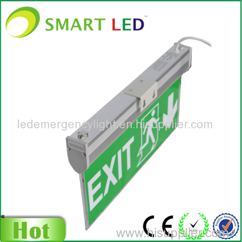 Acrylic Emergency Double Sided LED Exit Sign