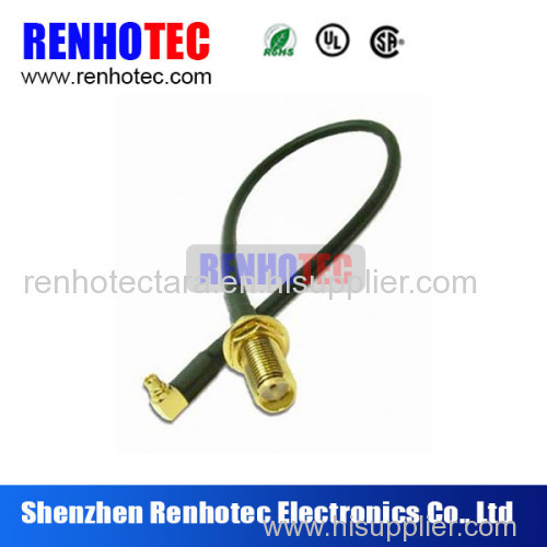 flexible/rigid/semi-rigid coaxial f to smb connector cable