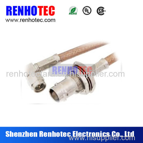 90 degree male sma flexible rf cale to bnc female