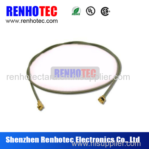 grey flexible rf I-PEX to I-PEX connector wire