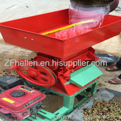 Coffee and cocoa bean peeling machine easy to operate small type electric beans sheller