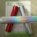 HighGloss PET Wine Box Metallic Transfer Foil Silver Foiling 0.64X120 M