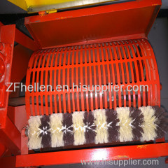 Coffee coco bean peeling pulp pulper pulping extractor shelling peeling sheller peeler machine