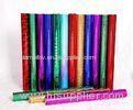 Red Blue Green Holographic Foil Paper Flat Hot For Greeting Card