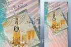 Christmas Card Holographic Pure Silver Foil Hot Stamping Printing