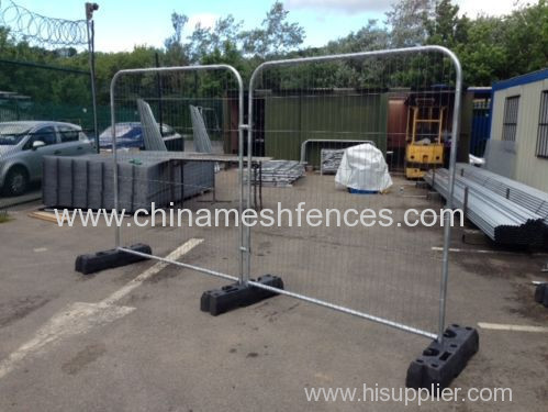 Heavy Duty round top Full frame welded wire mesh Fence