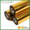 PET Printing Gold Flat Hot Stamping Foil 12 Micron Thickness MSDS Certificated
