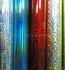Colored Holographic Stamping Plastic Foil For Lamination Film / Christmas Gift