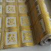 PET Plastic Stamping Gold Hot Foil Roll For Table Cloth No Ripples