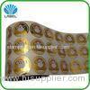 Beer Lable Plastic Foils Hot Stamping Printing 12 Micron Thickness