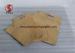 Food Grade Brown Kraft Paper Bags With Handles / Handle / Zipper Lock Waterproof