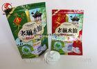 Resealable Tea Packaging Bags with Zipper / Tearing Multiple Extrusion Laminated Material