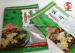 Custom Plastic Food Packaging Bags For Mushroom Packing Transparent Window On Front Part