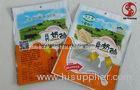 Cheese Stand Up Aluminum Foil Bags with Window Food Grade Material FDA / ROHS / ISO