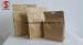 Square Bottom Personalized Pouch Kraft Paper Bags For Coffee / Tea / Food Packaging