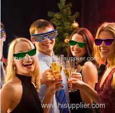 New Hot Toy Light Up LED Glasses EL Wire Glasses Multicolored Party Glasses DJ Bright Fashion Neon Light Up LED Glasses