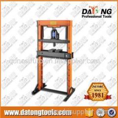 Hydraulic 30Ton H-Frame Shop Press With Bottle Jack