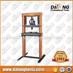 Hydraulic 12Ton H-Frame Shop Press With Bottle Jack