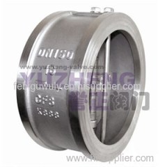 Wafer Type Double Disc Swing Check Valve(H76)
