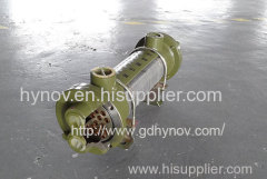 Tube fin cooler/ heat exchanger