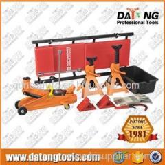 Whole Packaged Car Repair Set With Jack Stand Floor Jack