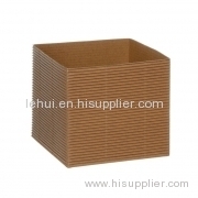 Mini Corrugated Posy Box Natural corrugated craft gift packaging box