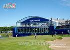Double Decker Outdoor Event Canopy Commercial Party Tents For Outside Events