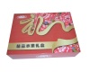 cardboard printed F-flute box for food pack paper food packaging