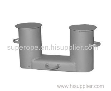 Marine Casting Steel Double Bitts Bollard DIN82607