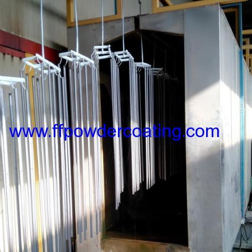 fan guard powder coating line