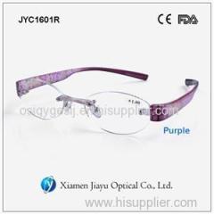 Rimless Plastic Reading Glasses