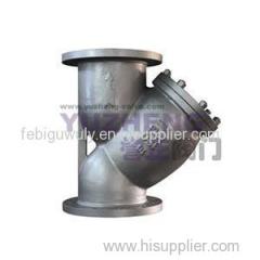 Stainless Steel Y-type Flanged Strainer