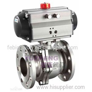 JIS 2PC Pneumatic Ball Valve