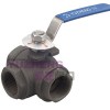 3 Way Carbon Steel Ball Valve