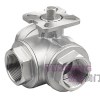 3 Way Ball Valve With ISO5211 PAD