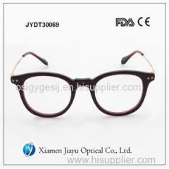 Round Acetate Spectacle Frames