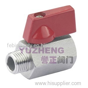 SS304 Mini Ball Valve MF