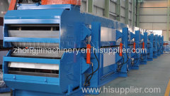 PU continuous sandwich panel machine